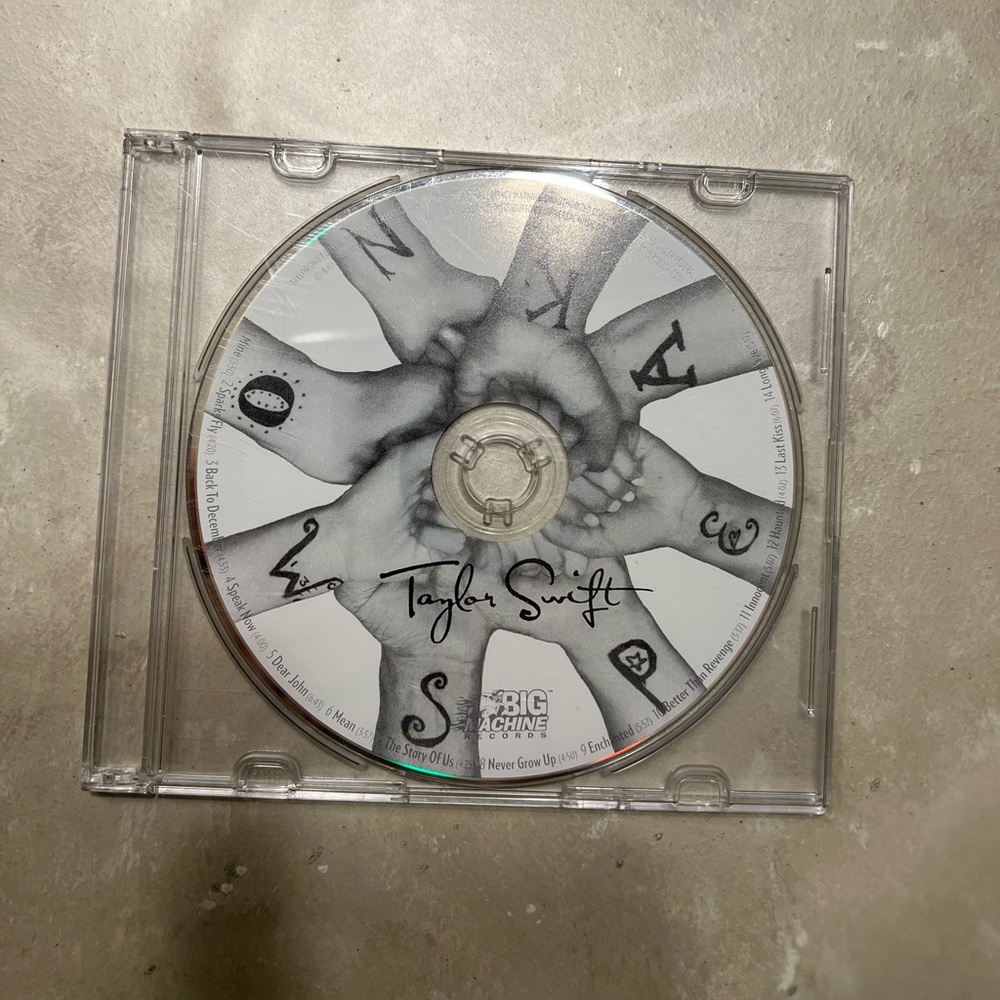 Taylor Swift Speak Now CD (2010)